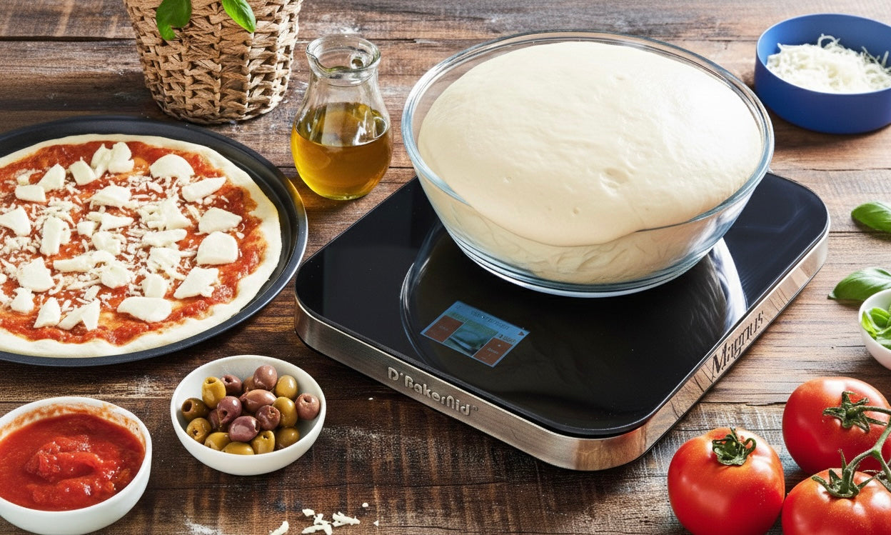 D'BakerAid pizza dough proofing
